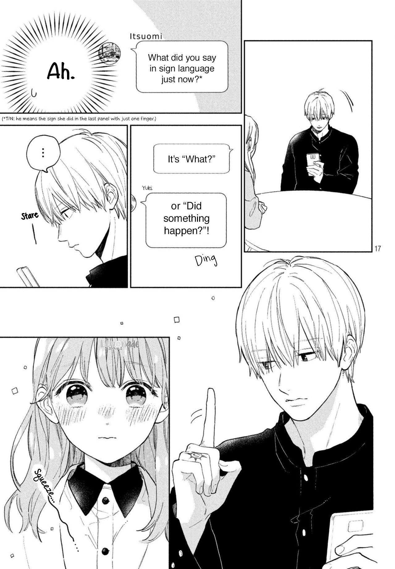 A Sign of Affection, Chapter 3 image 19